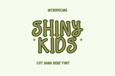 Shiny Kids by SiapGraph — Slab Serif Font — thumbnail 1