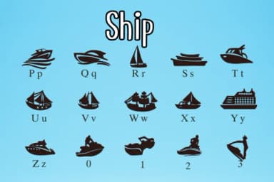 Ship by Nongyao — Dingbats Font — thumbnail 3