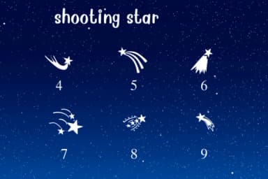 Shooting Star by Nongyao — Dingbats Font — thumbnail 4