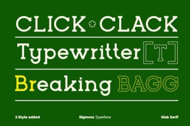 Sigmora by pandekastudio — Slab Serif Font — thumbnail 2