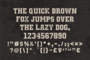 Simple College by Sahira Studio — Slab Serif Font — thumbnail 5