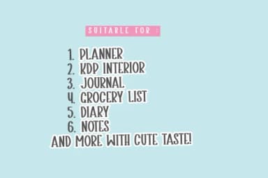 Simple Friends by Letterayu — Slab Serif Font — thumbnail 4