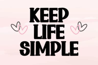 Simple People by BK Creative Designs — Slab Serif Font — thumbnail 2