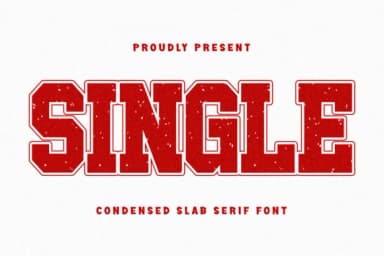 Single by Pian45 — Slab Serif Font — thumbnail 1