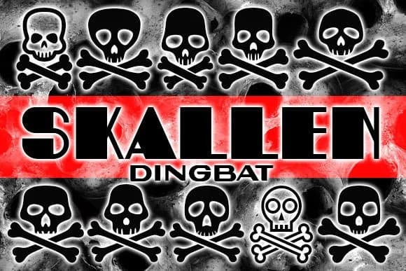 Skallen by vladimirnikolic — Dingbats Font