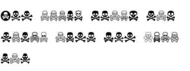 Skallen by vladimirnikolic — Dingbats Font — thumbnail 5