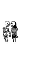 Skeleton Couple by MOMAT THIRTYONE — Dingbats Font — thumbnail 3