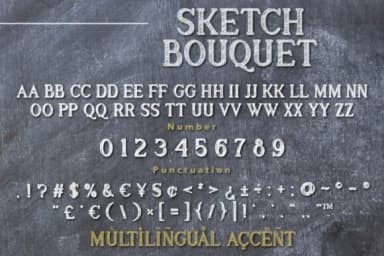 Sketch Bouquet by Bayuktx — Slab Serif Font — thumbnail 8