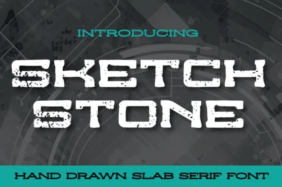 Sketchstone by stompstock — Slab Serif Font