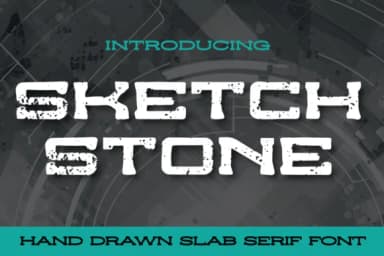 Sketchstone by stompstock — Slab Serif Font — thumbnail 1