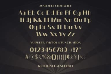 Skinnybold by Tarendra Studio — Slab Serif Font — thumbnail 3