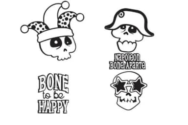 Skulltivating Dingbats by Illustration Ink — Dingbats Font — thumbnail 8