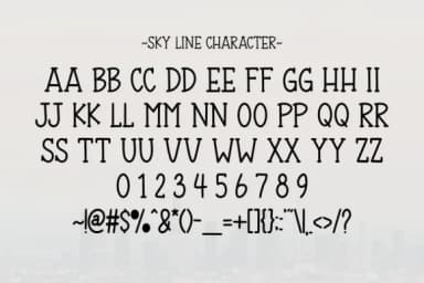 Skyline by Letterayu — Slab Serif Font — thumbnail 6