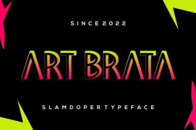 Slamdoper by brahamb78 — Slab Serif Font — thumbnail 2