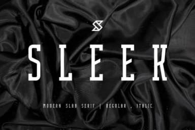 Sleek by Minimalistartstudio — Slab Serif Font — thumbnail 1