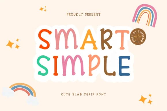 Smart Simple by SiapGraph — Slab Serif Font