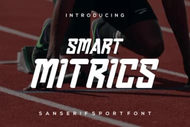 Smartmitrics by riotama85 — Slab Serif Font — thumbnail 1