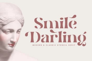 Smile Darling by Prioritype — Slab Serif Font — thumbnail 1