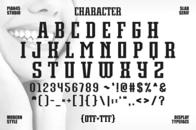 Smile Genius by Pian45 — Slab Serif Font — thumbnail 4