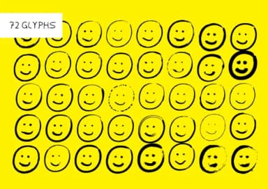 BM Graphics - Smilies by GraphicsBam Fonts — Dingbats Font — thumbnail 2