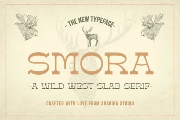 Smora by Shakira Studio — Slab Serif Font