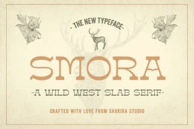 Smora by Shakira Studio — Slab Serif Font — thumbnail 1