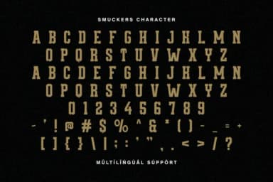 Smuckers by Almairatype Studio — Slab Serif Font — thumbnail 2