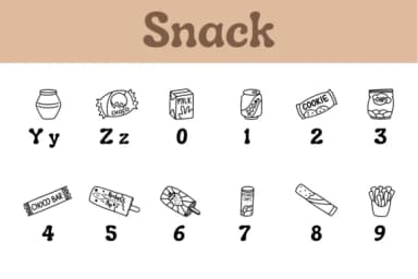 Snack by Chonada — Dingbats Font — thumbnail 4