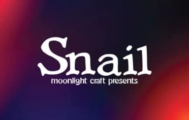 Snail by moonlight craft — Slab Serif Font — thumbnail 1
