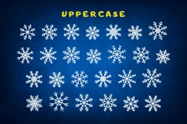 Snowfall by Eystore — Dingbats Font — thumbnail 2