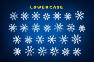 Snowfall by Eystore — Dingbats Font — thumbnail 3