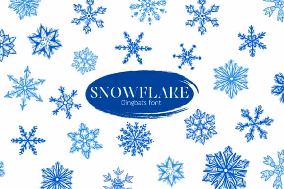 Snowflake by Suphitchaya — Dingbats Font