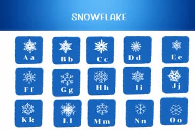 Snowflake by Ketsarin — Dingbats Font — thumbnail 2