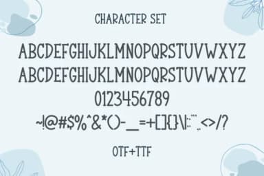 Snowflake Gradient by Letterayu — Slab Serif Font — thumbnail 3