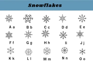 Snowflakes by Nun Sukhwan — Dingbats Font — thumbnail 2