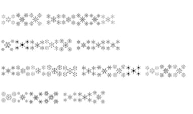 Snowflakes Doodle by Nun Sukhwan — Dingbats Font — thumbnail 8