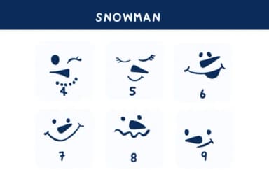 Snowman by Bee piyanuch — Dingbats Font — thumbnail 4