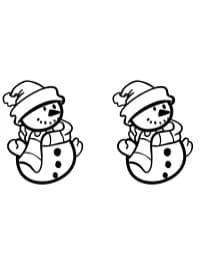 Snowman by Bee piyanuch — Dingbats Font — thumbnail 8