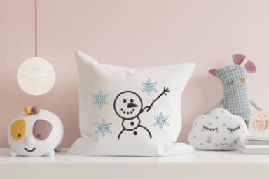Snowman Doodle by Nun Sukhwan — Dingbats Font — thumbnail 7