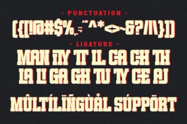 Snowman Varsity by Pian45 — Slab Serif Font — thumbnail 8