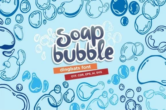 Soap Bubble by Onoborgol — Dingbats Font