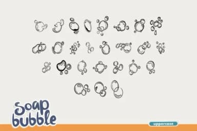 Soap Bubble by Onoborgol — Dingbats Font — thumbnail 3