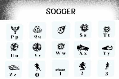 Soccer by Ketsarin — Dingbats Font — thumbnail 3