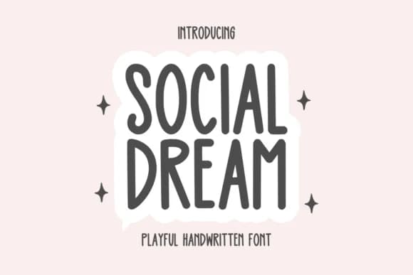 Social Dream by Letterayu — Slab Serif Font