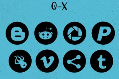 Social Media Networks by Minimalistartstudio — Dingbats Font — thumbnail 4