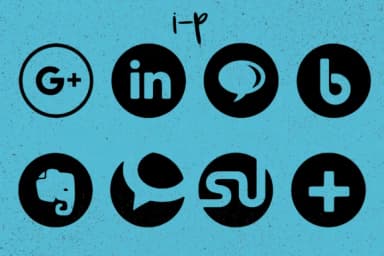 Social Media Networks by Minimalistartstudio — Dingbats Font — thumbnail 7