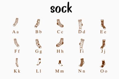Sock by Nongyao — Dingbats Font — thumbnail 2