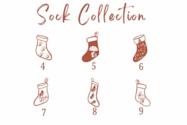 Sock Collection by Suphitchaya — Dingbats Font — thumbnail 4