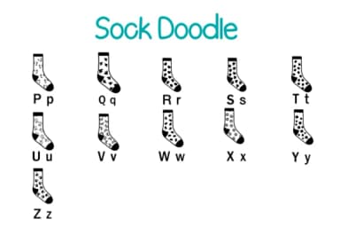 Sock Day by Nun Sukhwan — Dingbats Font — thumbnail 3