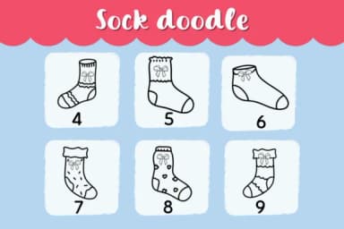 Sock Doodle by Natchuta — Dingbats Font — thumbnail 4